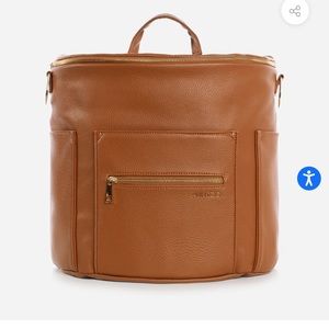 Fawn design original diaper bag in brown